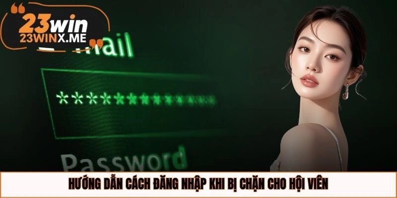 Hướng dẫn cách đăng nhập khi bị chặn cho hội viên