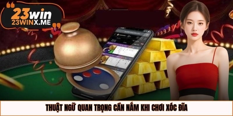 Thuật ngữ quan trọng cần nắm khi chơi xóc đĩa